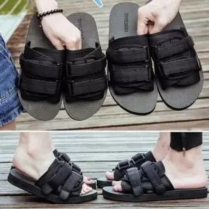 여행 인기 신혼 스트랩 샌들 감성 찍찍이 여름 슬리퍼-WFHWFBH