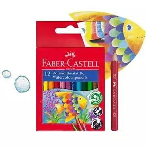 고품질 파버 수채색연필 미니 12색 지관 케이스 화방 사인펜 색칠 미술용품 신학기 학습준비물 WFHYBJM