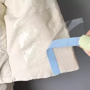 패딩오염방지 테이프 카라보호 투명 스티커 변색 땀자국