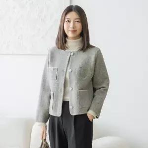 엄마옷 마담4060 보카시버튼자켓 여성 데일리 -ZJK2601006-