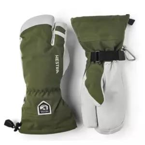 헤스트라 스키 3핑거 삼지 장갑 아미 헬리 올리브 S BNA