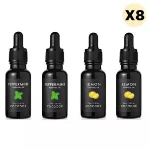 코코도르 페퍼민트 레몬 에센셜 향 오일 20ml 32개 BNA