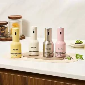 매직쉐프 전동 소금후추그라인더 풀세트 페퍼밀 압도적인 분쇄력