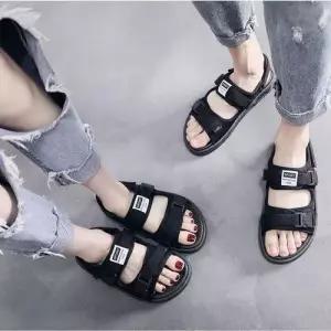 남녀 여름 스트랩 버클 캐주얼 샌들 샌달 발등 조절 WC878C8