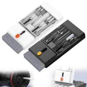 22-in-1 전자기기 청소 키트 아이폰 에어팟 헤드셋 키보드 노트북 컴퓨터 화면 청소용 전문 도구