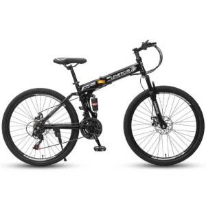 자전거 접이식자전거 MTB자전거 접이식 입문용 바퀴큰자전거 타이어 광폭 산악자전거