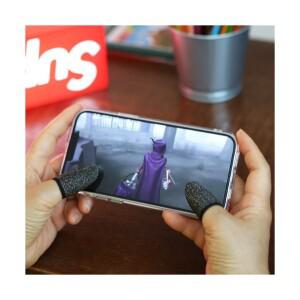 바림 핑거 슬리브 미끄럼방지 게이밍골무 모바일 게임 터치 심리스 손가락 장갑 골무 배그