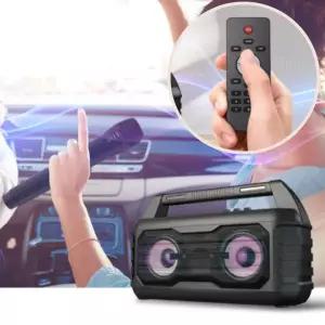 블루투스 무선마이크 가정용 일체형 노래방마이크 휴대용충전