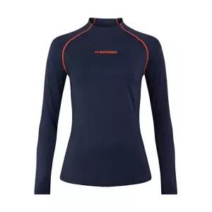 [제이린드버그]제이린드버그 기능성 여성용 이너웨어 긴팔 네이비 KALA