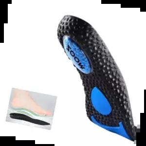 기능성깔창 PORON 기능성쿠션 쿠션 깔창 족저근막 검정 L사이즈