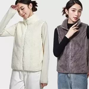 여자뽀글이조끼 여성 겨울 털조끼 후리스 양털 보송송 플리스 베스트