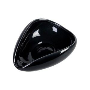 라즈너즘 세라믹 커피 원두 1피스 도징 컵 & 계량 트레이, 4 x 3 인치, 블랙