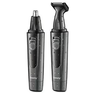 코털 콧털 귀털 깍기 제거기 정리기 오리지널 Geemy 투 인원 트리머 수염 네크 라인 그루밍 키트 남성 및