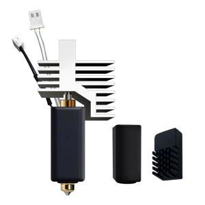 0 4MM 센타우리 카본 핫엔드 추가 황동 경화 강철 노즐 실리콘 양말 1개 및 와이퍼 엘레구 3D 프린터용 프린트 익스트루더 키트