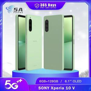 소니 엑스페리아 10 V A302SO 5G 모바일 폰 6GB+128GB NFC OLED 6.1인치 48MP+8MP 스냅드래곤695 옥타코어