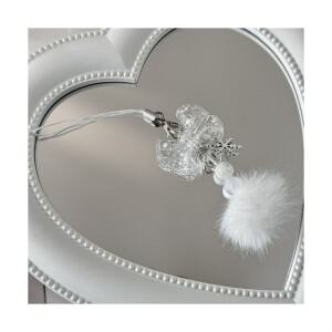 겨울 비즈 키링 후우링 은방울꽃 트리 리본 포니 폼폼이 눈송이 핸드폰 가방키링 에어팟 차키링