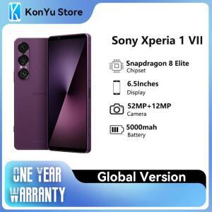 소니 엑스페리아 1 VII 5G 새 상품 &  120Hz XQ-FS72B2 52+12MP 스냅드래곤 8 엘리트 6.5인치 FHD+HDR OLED
