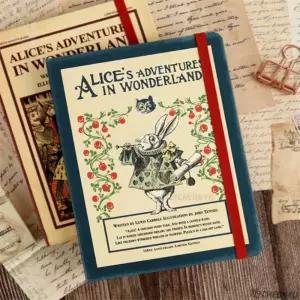 스토어-지유 앨리스 150주년 기념 화이트래빗 만년형 다이어리 소장용다이어리
