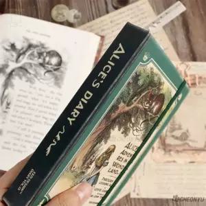 스토어-지유 앨리스 VOL15 다크그린 만년형 기록 다이어리 밴드컴퍼니다이어리