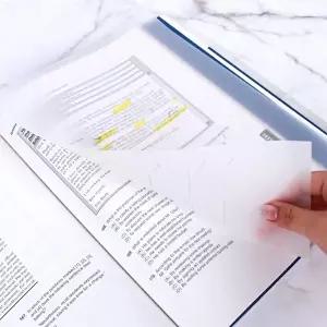 고품질 비치는 종이 트레이싱지 A4 50매 미농지 트레싱지 비치는종이 트레이싱지 반투명종이 WFIETM0