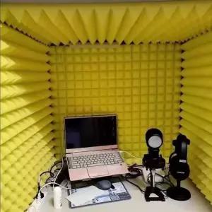 소형 방음부스 개인방송 연습실 스튜디오 녹음 1인 방음벽 차단 가정용 녹음실 노래 개인