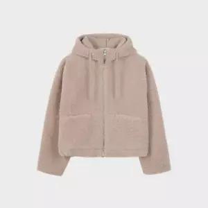 백화점정품 폴햄 여성 무브 덤블 플리스 크롭 후드 집업 PHE4TC2310 229686