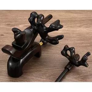 낚시대 받침대 원목 스탠드 로드 고급 낚시 낚시대받침대