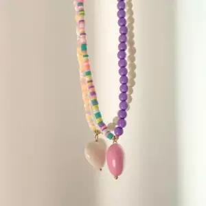 모양 비즈 목걸이 하트 빅 팬던트 귀걸이 구슬 귀찌 귀찌 이어커프 피어싱