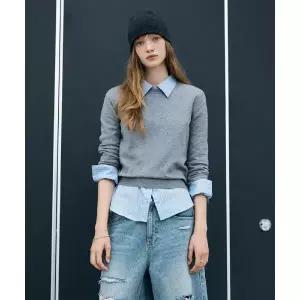 미쏘 MIXXO 스트라이프 정핏 셔츠_MIWYWF930A MIWYWF930A 625570