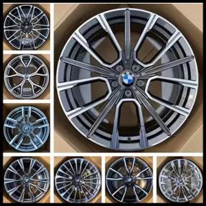 BMW X5 X6 X7 7 6 5 4 3시리즈 M3 M4 18-22인치 단조 휠과 호환