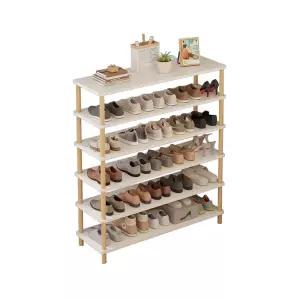 6단 현관 보관함 정리대 틈새 신발 키큰신발장