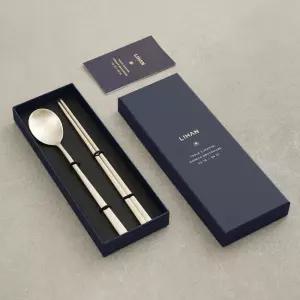 [한국도자기리빙] 리한 지오 방짜유기 수저 1벌/2벌세트