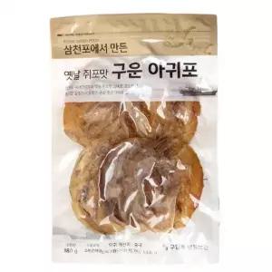 청해명가 삼천포에서 만든 옛날 쥐포맛 구운 아귀포 180g