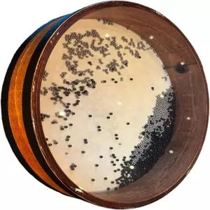 12인치 나무 양가죽 오션 드럼 소닉 에너지 웨이브 음악 치유 악기 요가 명상 백팩 포함 릴리스 압력