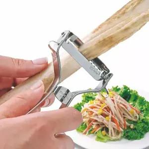 당근채썰기 LGQ498X9 일본산 스텐레스 핸디형 채 3.0mm 우엉채