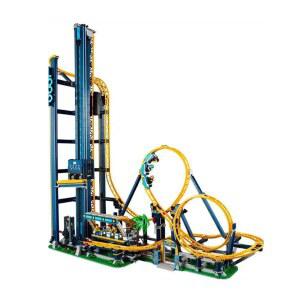 바이디움 장난감 블럭 전동 선물 롤러코스터블럭 수직 놀이동산 조립