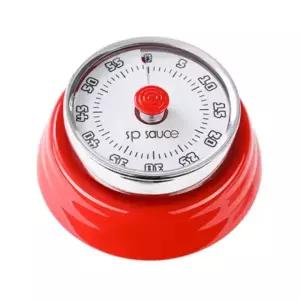 장만A644 아날로그 주방타이머 자석부착 금속 쿠킹 SP SAUCE 일본마트 주방시계