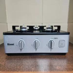 린나이 가스레인지 자동불꽃 조절기능 3구3센서 도시가스(LNG)용