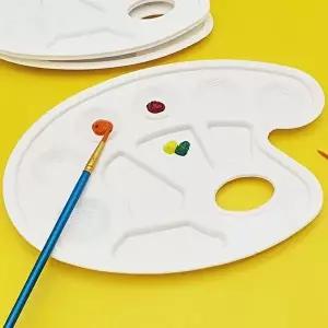 고품질 미술팔레트 심플 미술 파레트 미술파레트 미술팔레트 미술파레트 팔레트 물감파레트 WFIP8O3
