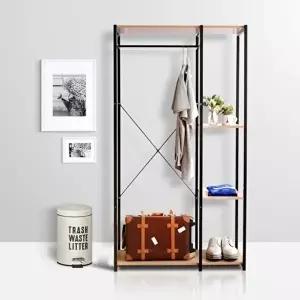 고품질 행거 옷걸이 90 시스템장 조립식 벽 옷행거 옷장 선반 시스템행거 옷걸이행거 드레스룸행거 WFIP8W