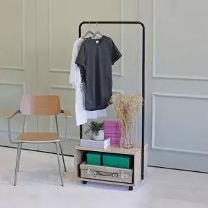 고품질 행거 옷걸이 옷선반 오슬로 선반형 코트랙 이동식수납 스텐드 시스템행거 옷걸이행거 WFIP92A