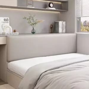 침대 헤드보드 쿠션 접착식 부착형 가죽 등받이 벽면 리폼