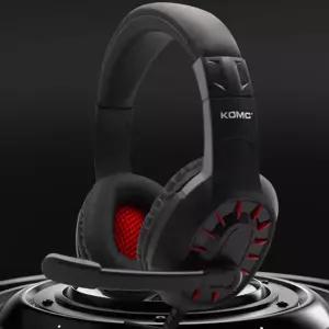 게이밍 헤드셋 경량 마이크 게임용 유선 헤드셋 콜센터 오버이어 헤드폰 고음질 강의용 이어폰 통화용