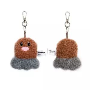 포켓몬 납작 인형 디그다 9cm 키링 가방고리 애착 캐릭터