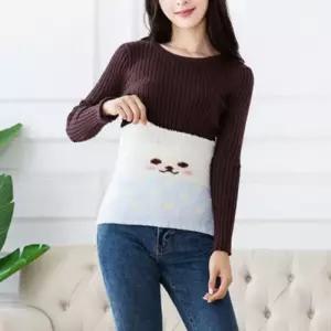 배따뜻하게 방한 복부 임산부 배워머 보온 허리