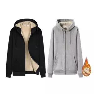 남성 양털 기모 퍼 안감 따뜻한 후드집업 겨울 데일리 WD79E2E