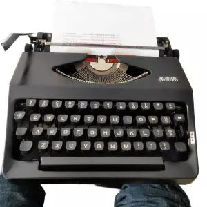 레트로타자기 수동 기계식 자판 아날로그 장식 키보드 골동품 빈티지 복고풍 레트로 인쇄기