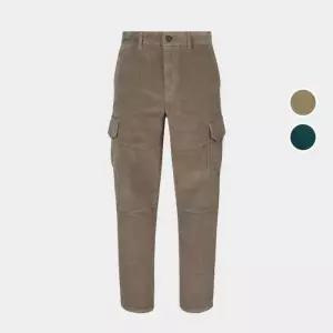 백화점 버커루 남성 코듀로이 카고 밴딩 팬츠 B234PT481P