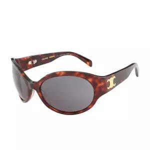 [셀린느 트리오페 트리옹프] 선글라스 CL40271I 52A 라운드 뿔테 자외선차단 여자