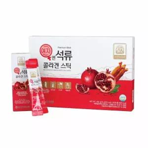 [금산인삼농협 삼지원] 여자앤석류콜라겐스틱 15g x 30포 설 명절 선물세트
